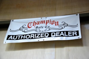 The Safe House has been an authorized dealer for Champion Safe Company since its beginning. 